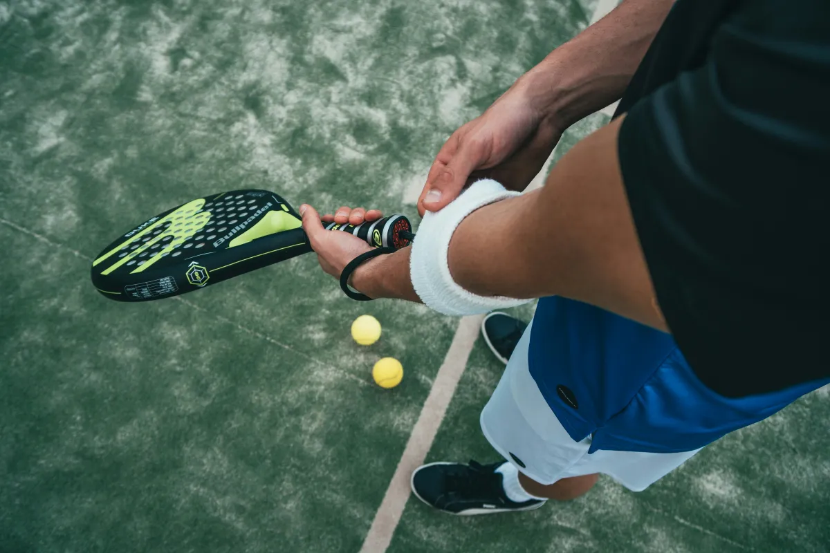 Padel court ready for an Americano tournament